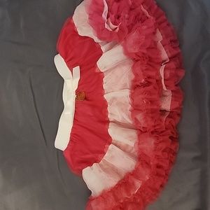 Hello Kitty 3T magenta & white skirt